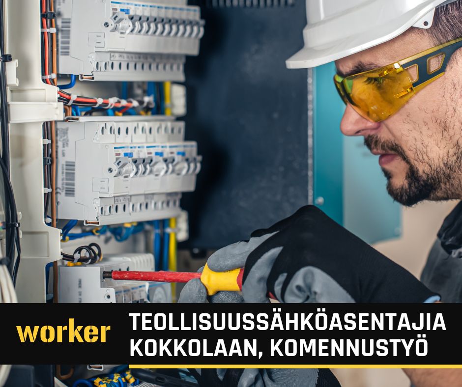 TEOLLISUUSSÄHKÖASENTAJIA, KOMENNUSTYÖ